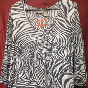 Chico's Size 3 Womens Blouse
